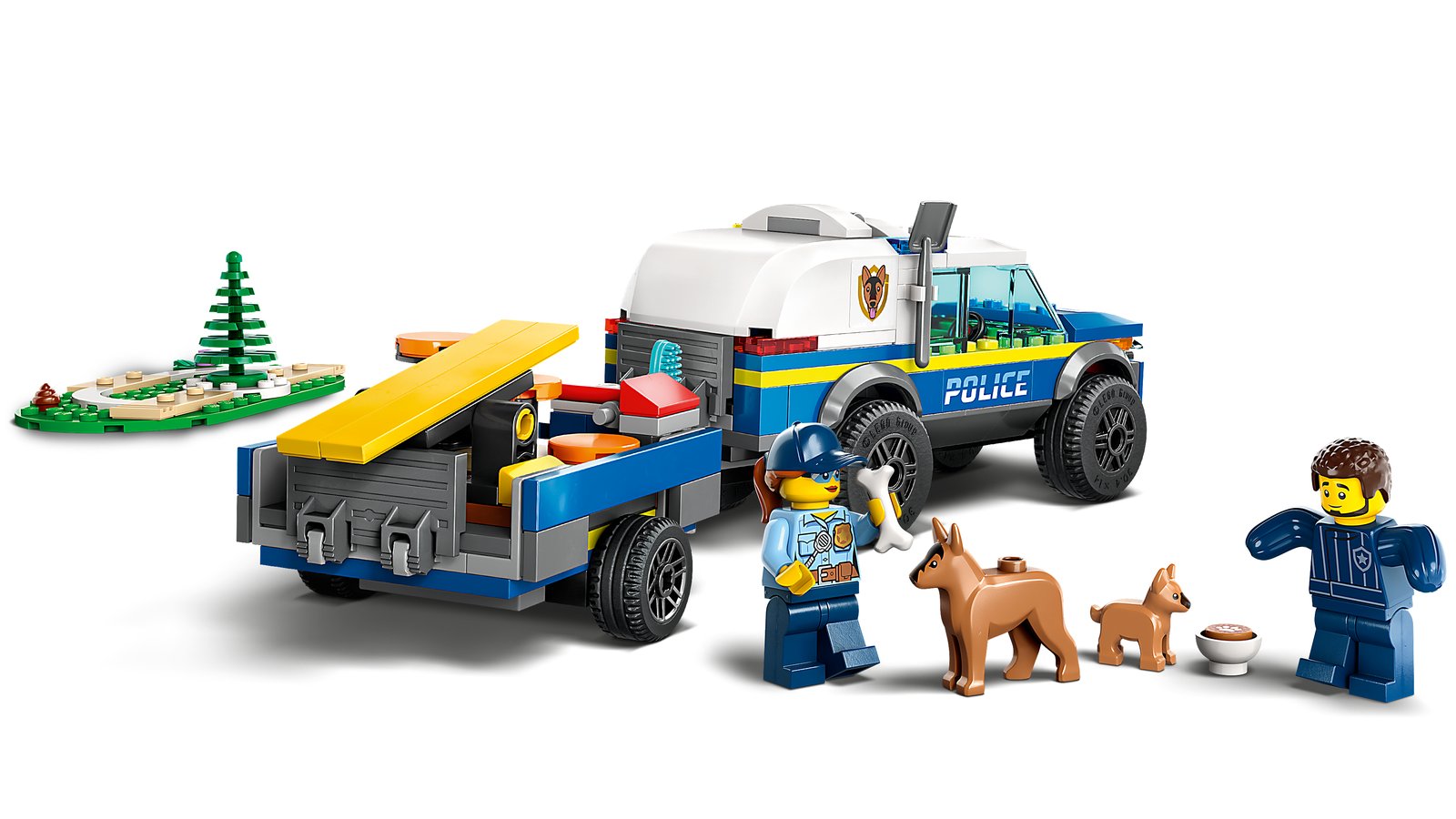 LEGO 60369 LEGO® City 60369 - Mobiles Polizeihunde-Training – Detailansicht 2