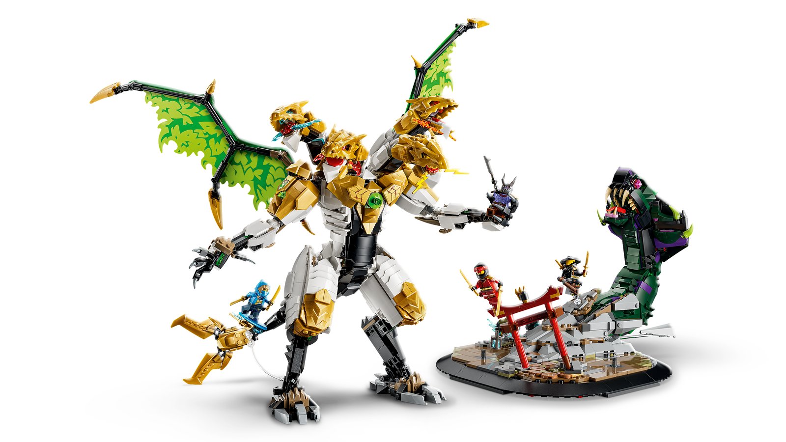 LEGO 71872 LEGO® NINJAGO® 71872 - Duell mit dem Ultradrachen – Detailansicht 1