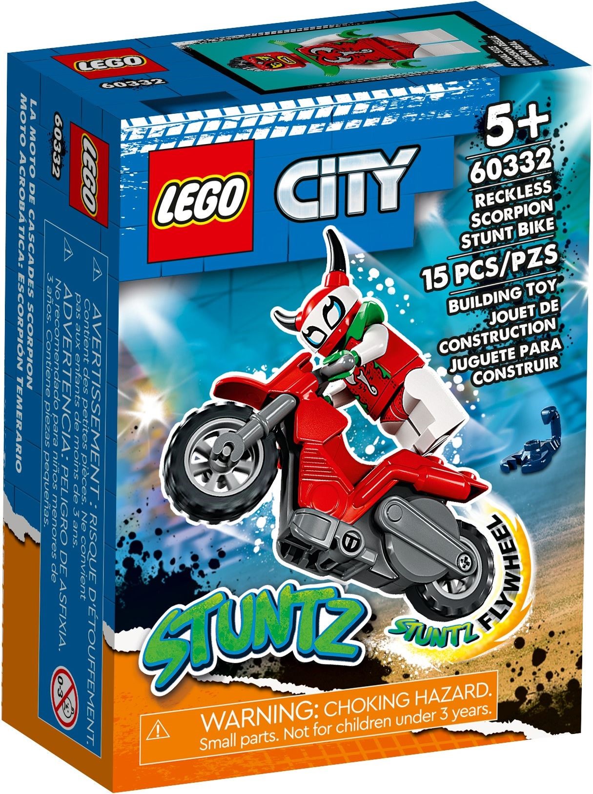 LEGO® City 60332 - Skorpion-Stuntbike - Box Front