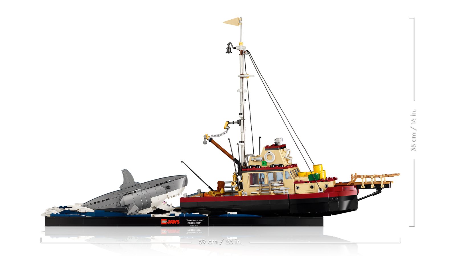 LEGO 21350 LEGO® Ideas 21350 - Der weiße Hai – Detailansicht 6