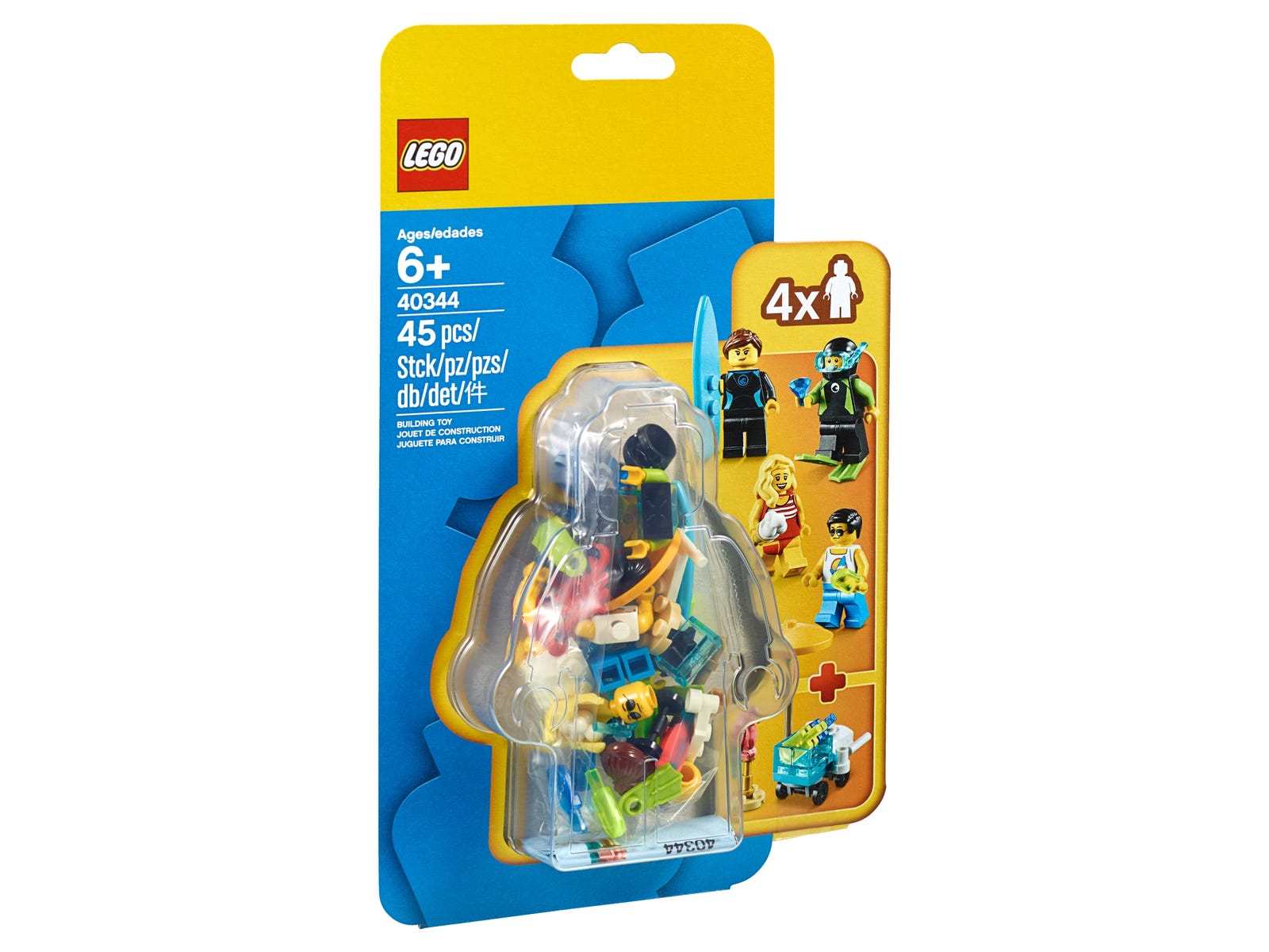 LEGO® Iconic 40344 - Minifiguren-Set – Sommerparty