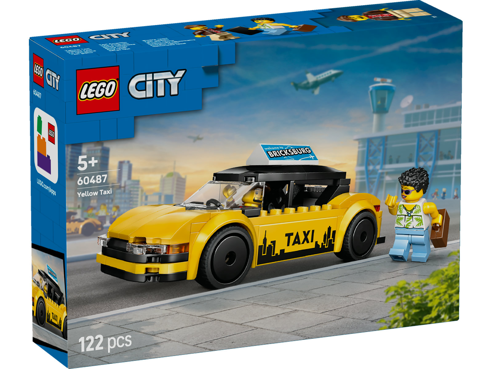 LEGO® City 60487 - Gelbes Taxi
