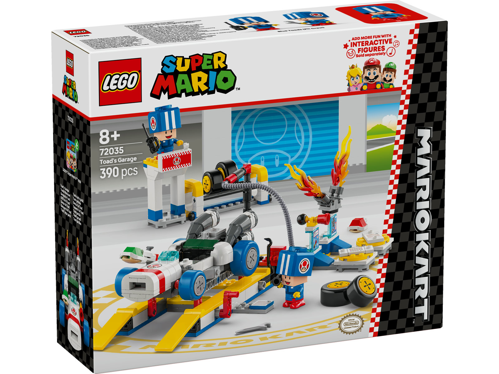 LEGO® Super Mario 72035 - Mario Kart™ – Toads Werkstatt