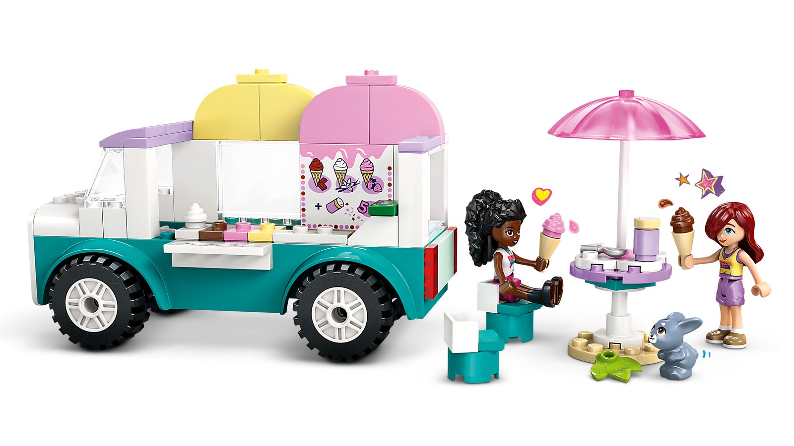 LEGO 42644 LEGO® Friends 42644 - Heartlake City Eiswagen – Detailansicht 2
