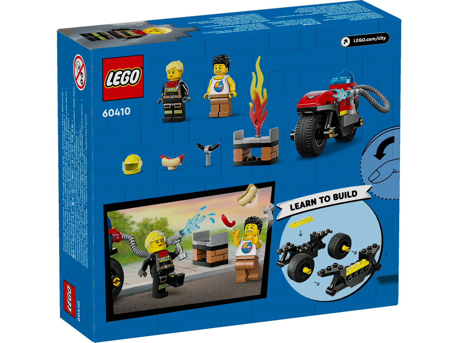 LEGO® City 60410 - Feuerwehrmotorrad