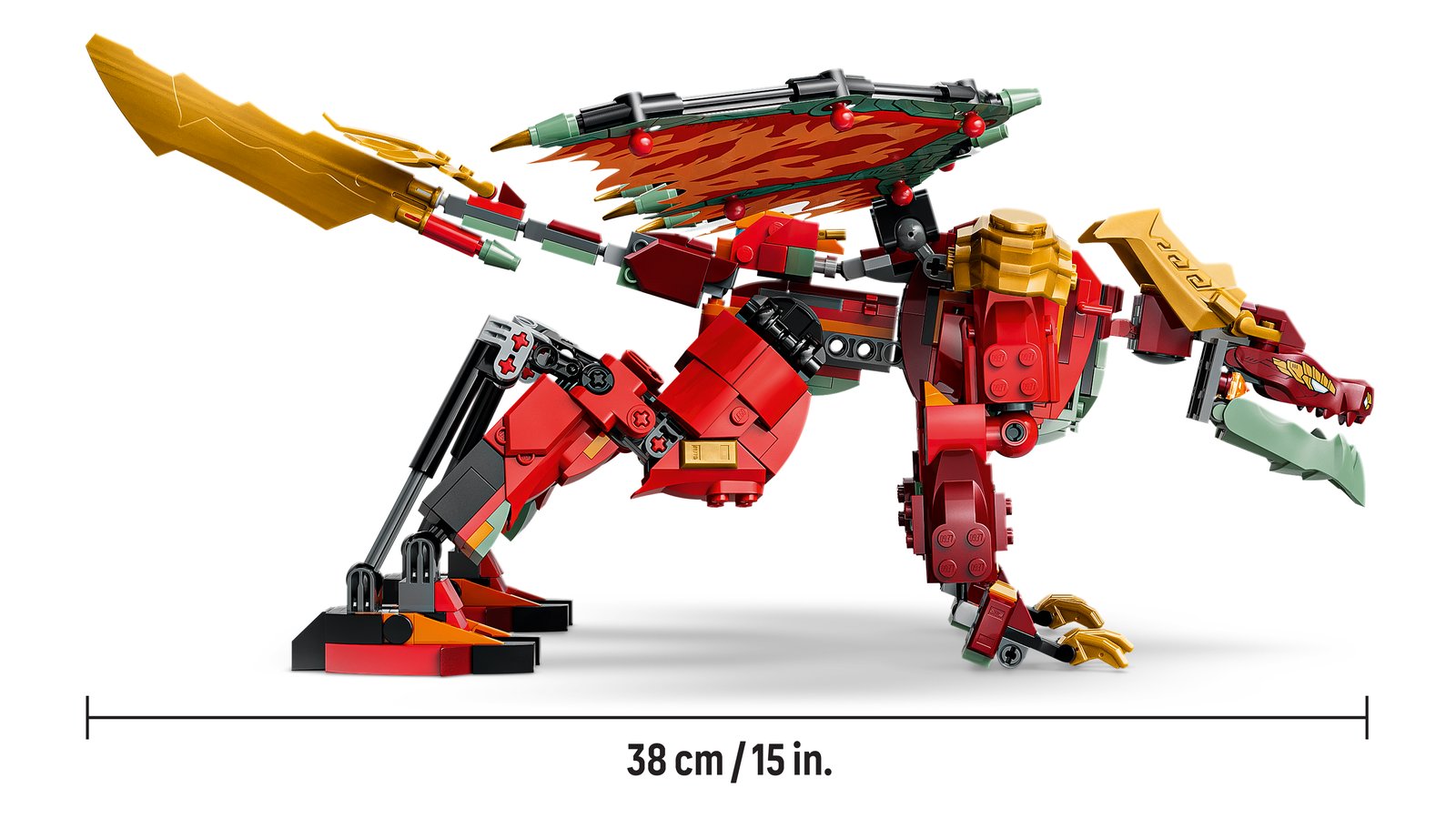 LEGO 71868 LEGO® NINJAGO® 71868 - Wyldfyres Drachenmech – Detailansicht 4