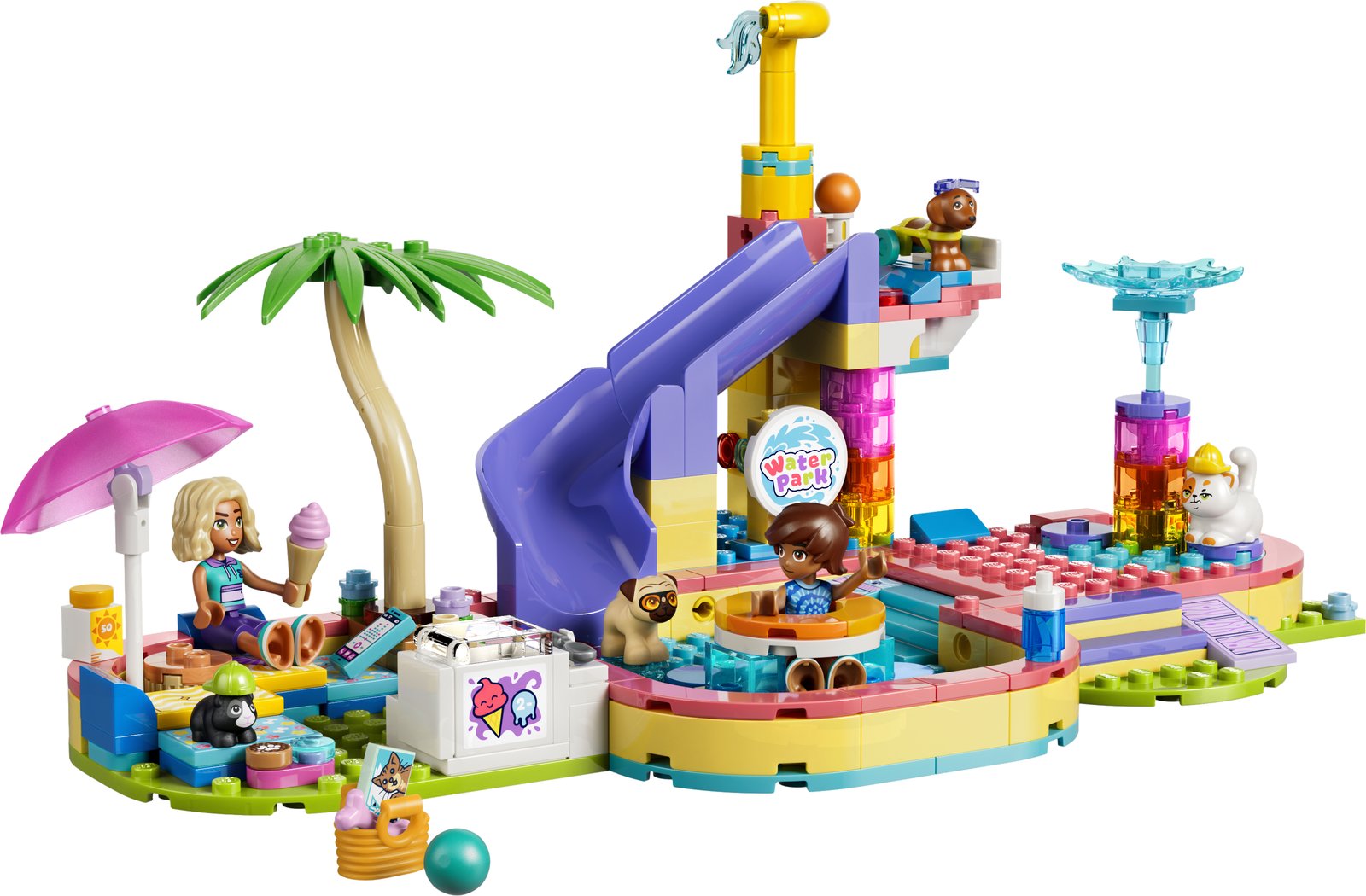LEGO 42676 LEGO® Friends 42676 - Lustiger Tag im Wasserpark – Produktfoto