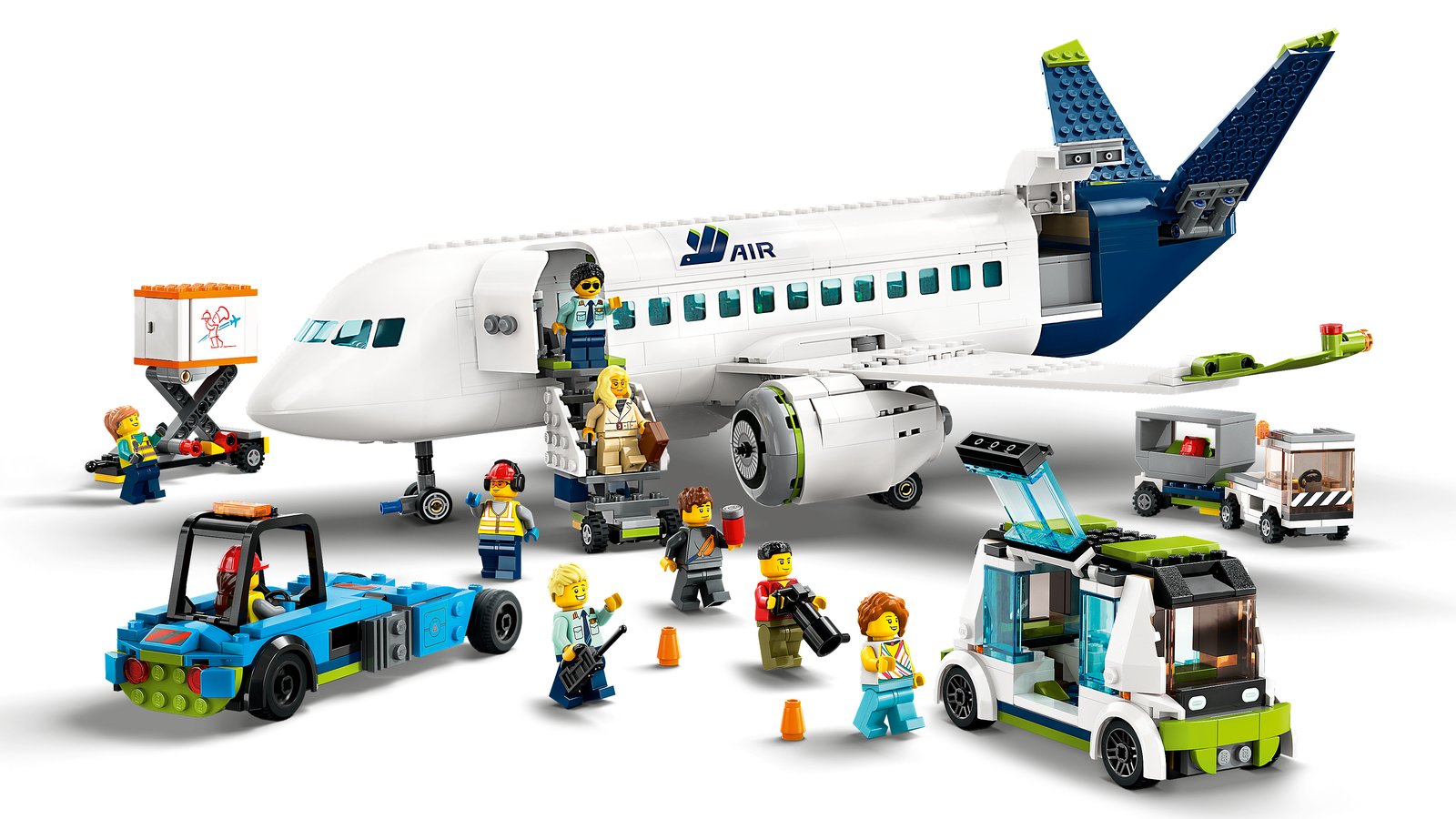 LEGO 60367 LEGO® City 60367 - Passagierflugzeug – Primaeres Produktbild