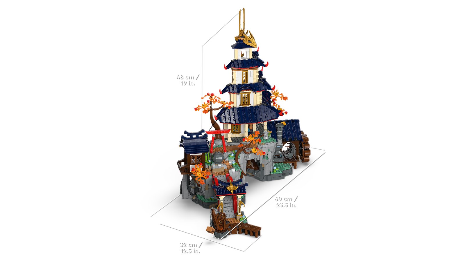 LEGO 71814 LEGO® NINJAGO® 71814 - Turnier-Tempelstadt – Detailansicht 1