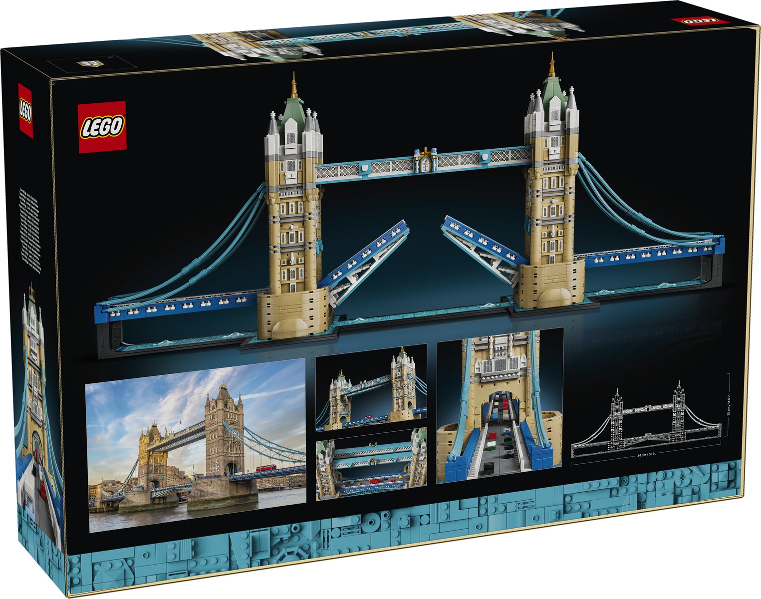 LEGO 21067 LEGO® Architecture 21067 - Tower Bridge – Verpackung hinten
