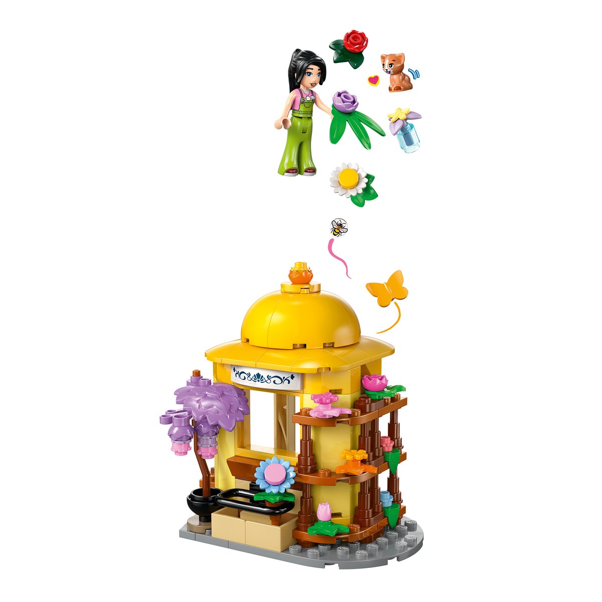 LEGO 42671 LEGO® Friends 42671 - Pflanzencafé und Blumenkiosk – Detailansicht 4