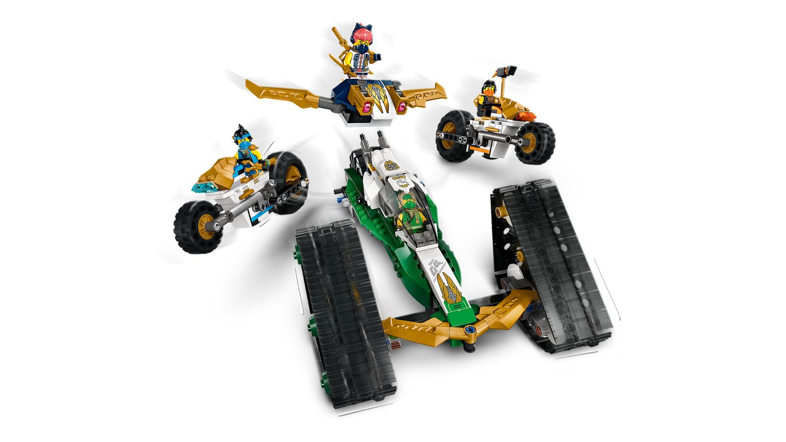 LEGO 71820 LEGO® Ninjago 71820 - Kombi-Raupe des Ninja-Teams – Detailansicht 3