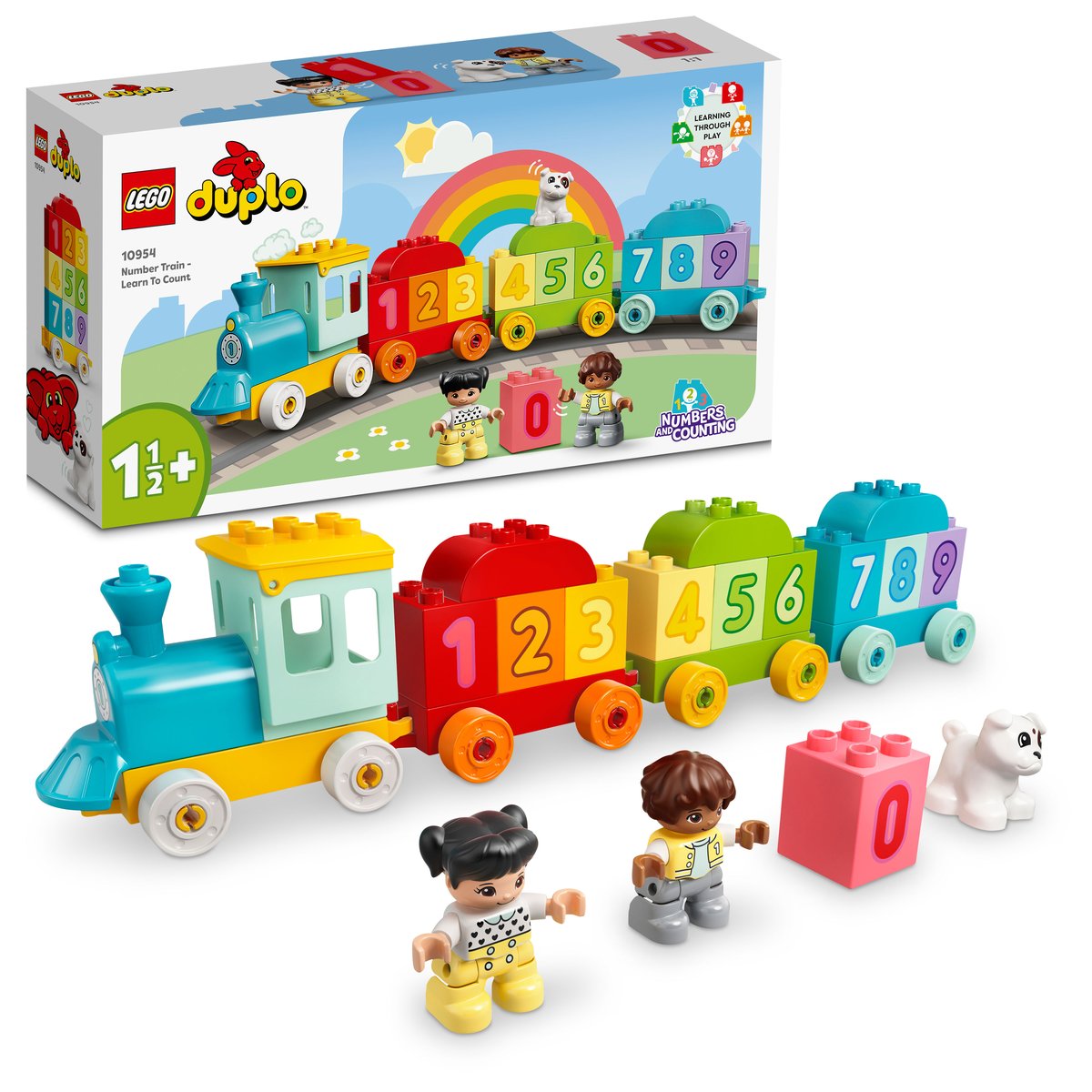 LEGO 10954 LEGO® DUPLO® 10954 - Zahlenzug – Zählen lernen – Box & Produkt