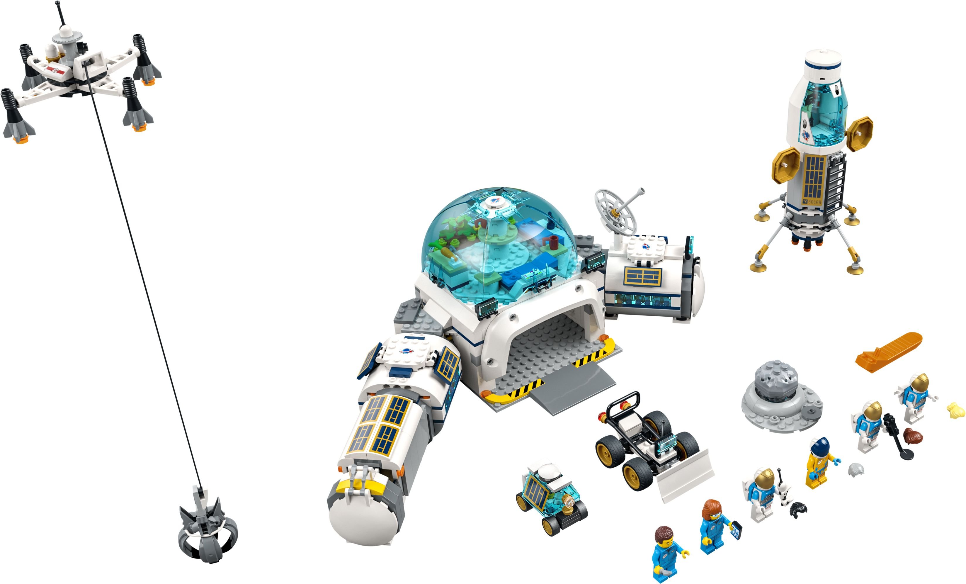 LEGO® City 60350 - Mond-Forschungsbasis - Set