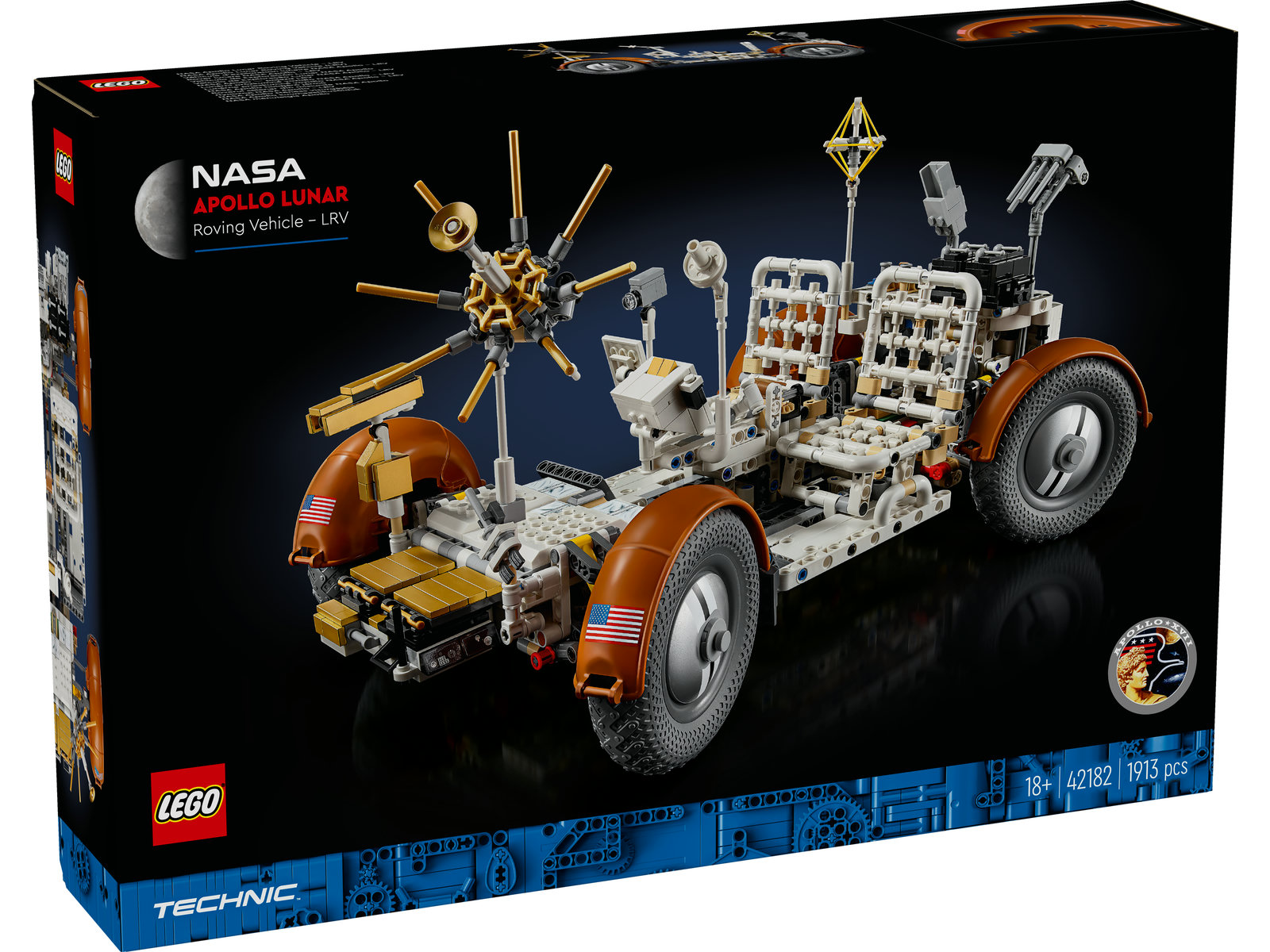 LEGO® Technic 42182 - NASA Apollo Lunar Roving Vehicle (LRV) LEGO® Technic 42182 - NASA Apollo Lunar Roving Vehicle (LRV)