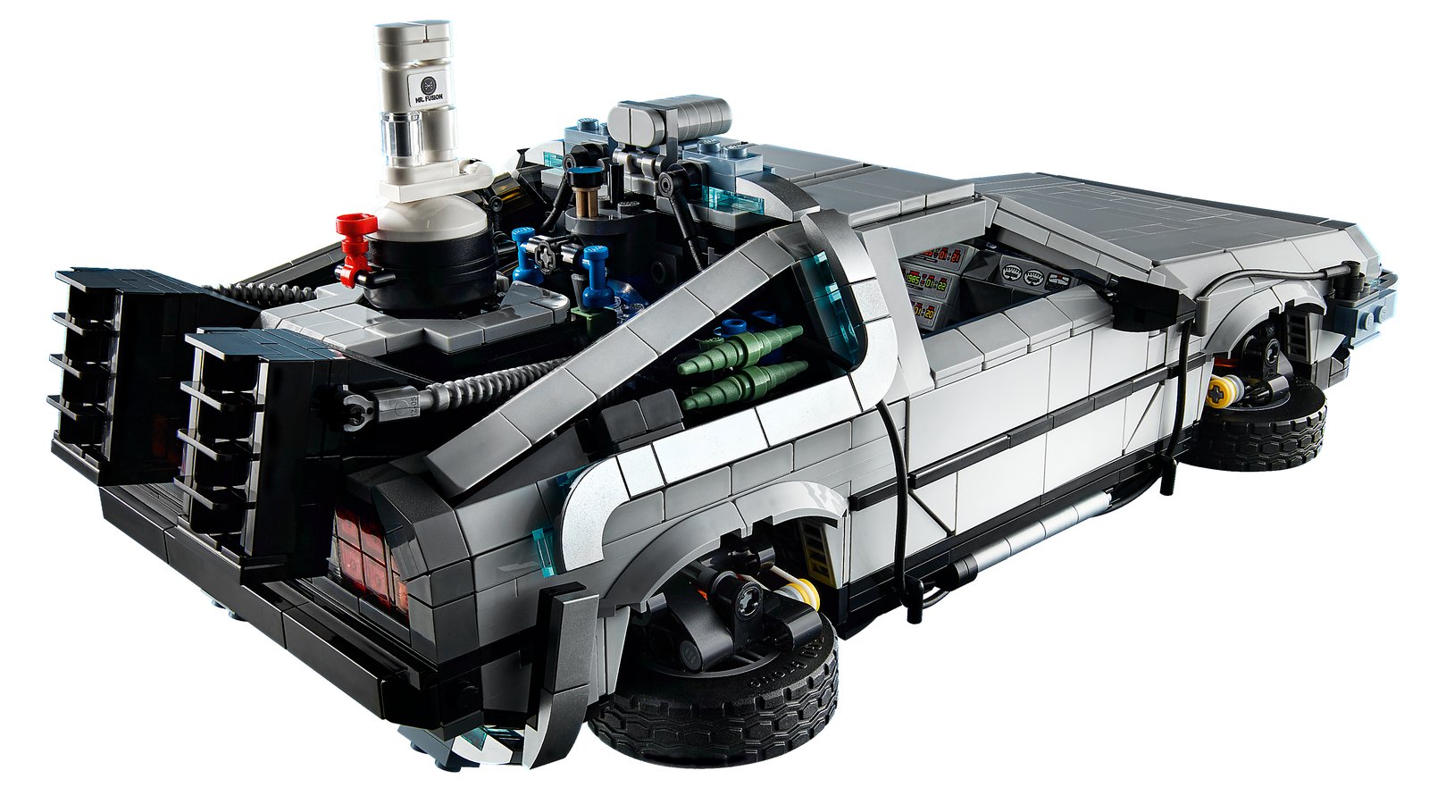 LEGO 10300 LEGO® Icons 10300 - Die Zeitmaschine aus Zurück in die Zukunft – Detailansicht 3