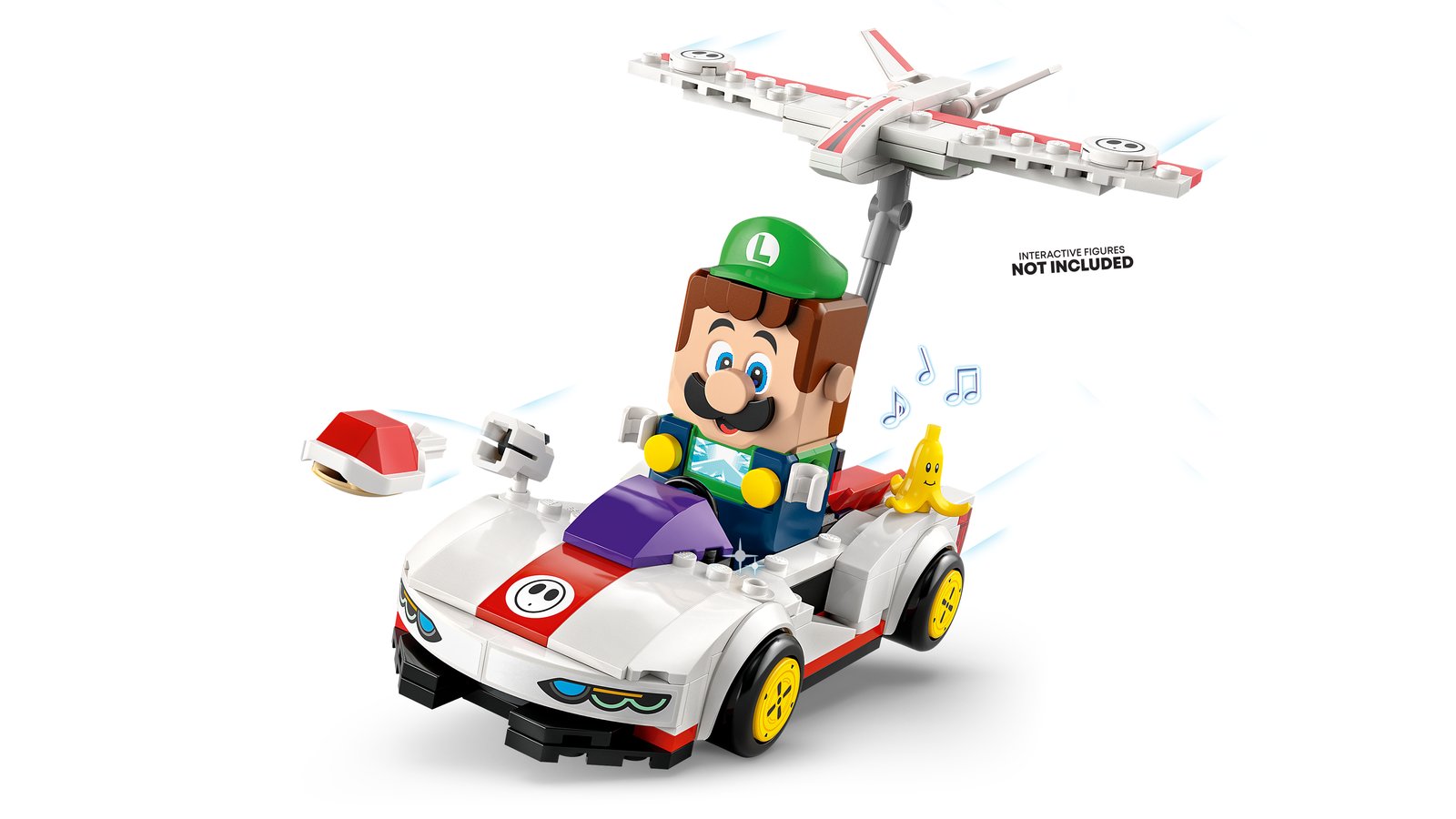 LEGO 72045 LEGO® Super Mario 72045 Mario Kart™ – Shy Guy & Flügel-Raser – Detailansicht 6