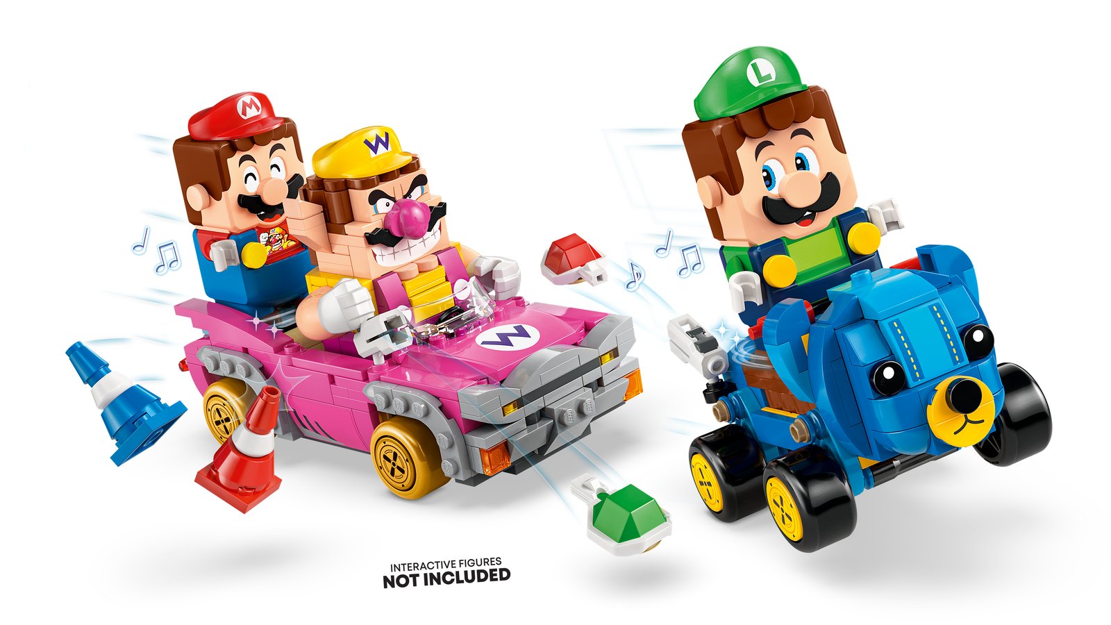 LEGO 72038 LEGO® Super Mario 72038 - Mario Kart™ – Wario & König Buu Huu – Detailansicht 5