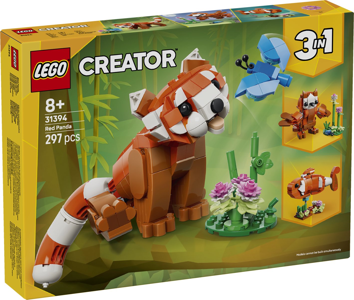 LEGO 31394 LEGO® Creator 31394 - Niedliche Tiere: Roter Panda – Verpackung vorne