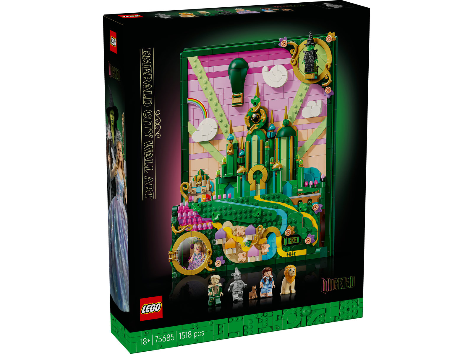LEGO® Wicked 75685 - Emerald City Wandkunst LEGO® Wicked 75685 - Emerald City Wandkunst