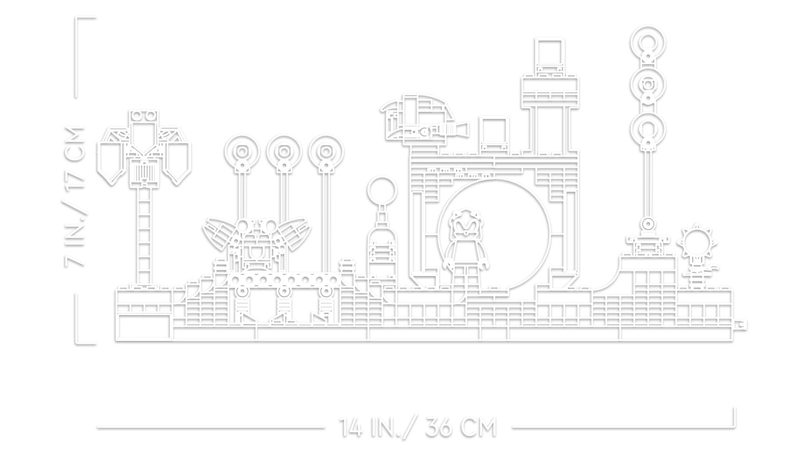 LEGO 21331 LEGO® Ideas 21331 - Sonic the Hedgehog™ – Green Hill Zone – Detailansicht 6