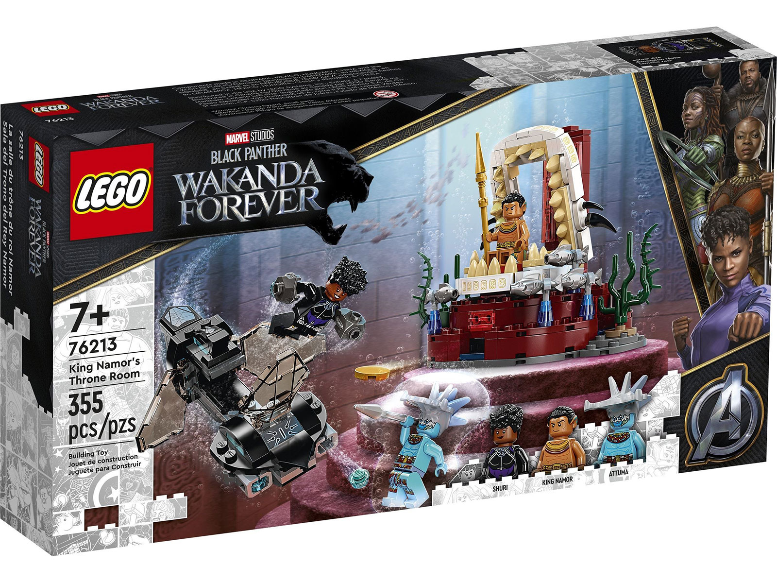 LEGO® Marvel 76213 - König Namors Thronsaal LEGO® Marvel 76213 - König Namors Thronsaal