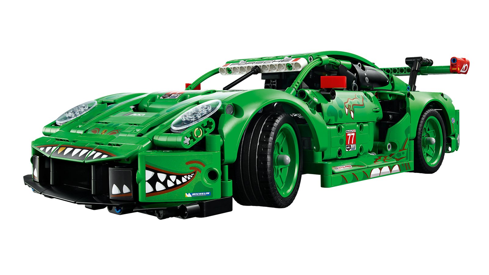 LEGO 42224 LEGO® Technic 42224 - Porsche 911 GT3 R REXY AO Racing Rennwagen – Detailansicht 2