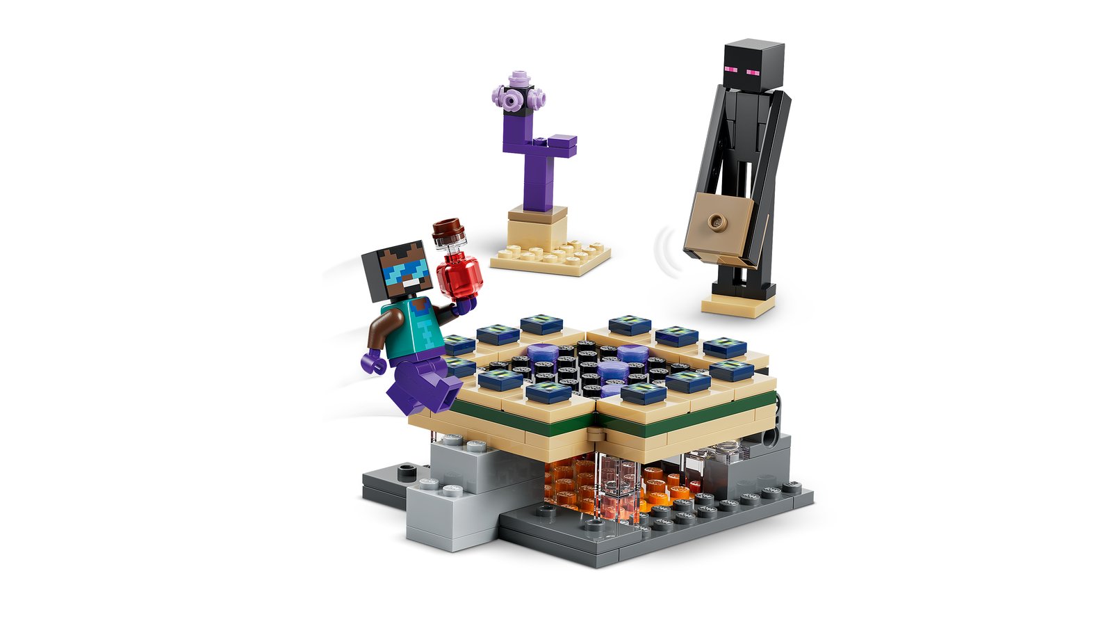 LEGO 21584 LEGO® Minecraft 21584 - Reise durch Nether und Endportal – Detailansicht 3