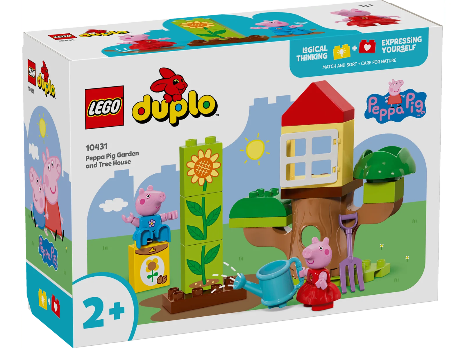 LEGO® DUPLO 10431 - Peppas Garten mit Baumhaus