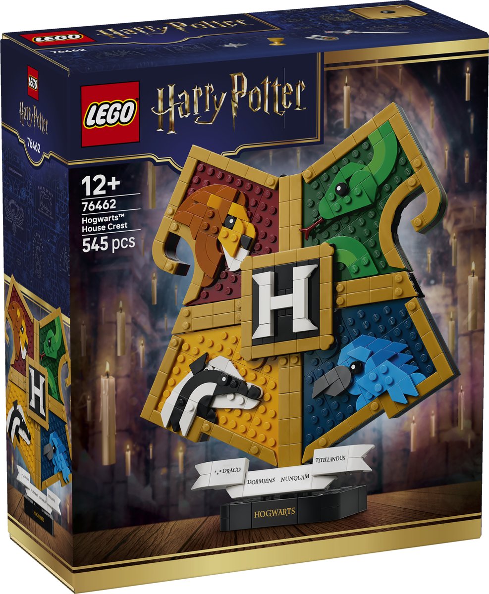 LEGO 76462 LEGO® Harry Potter™ 76462 - Hogwarts™ Hauswappen – Verpackung vorne