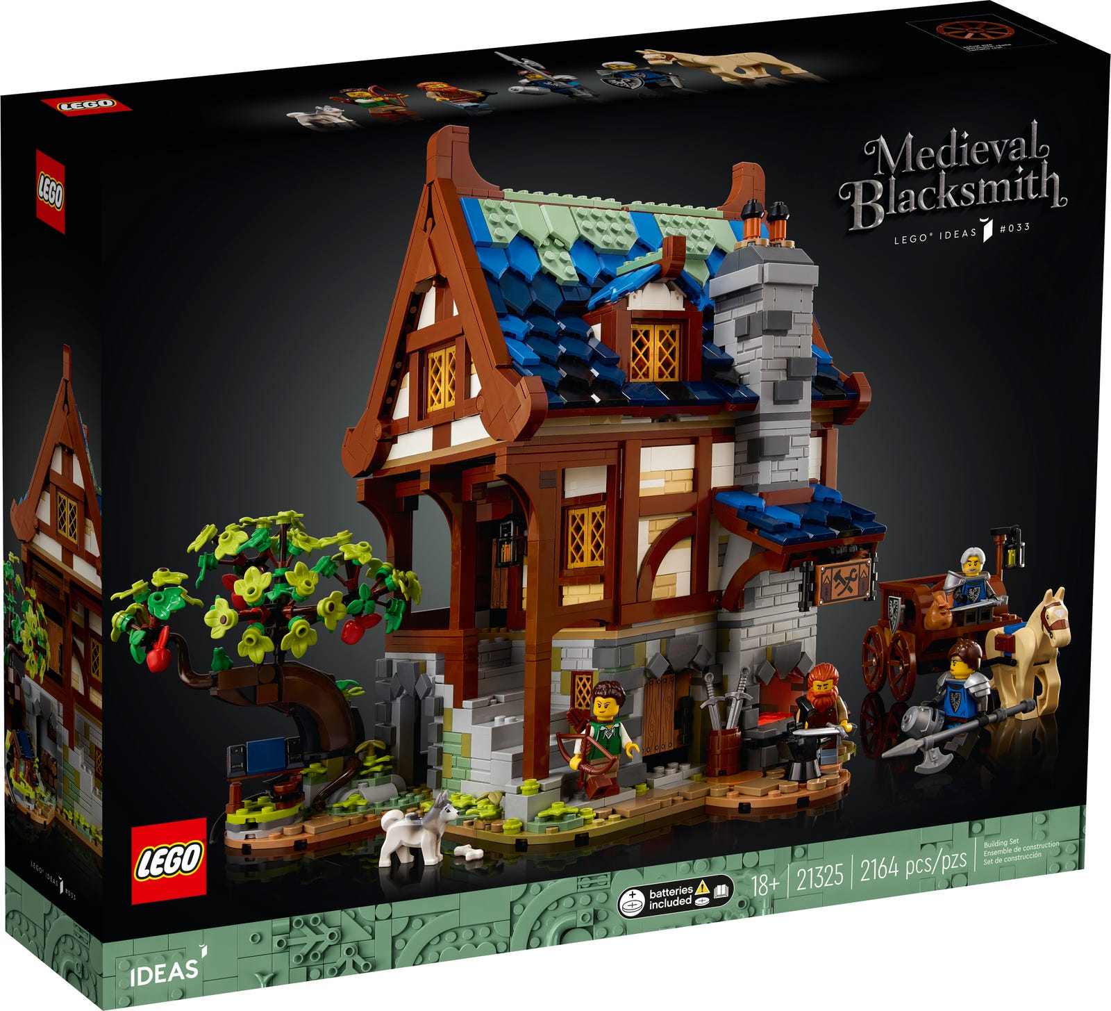 LEGO® Ideas 21325 - Mittelalterliche Schmiede LEGO® Ideas 21325 - Mittelalterliche Schmiede