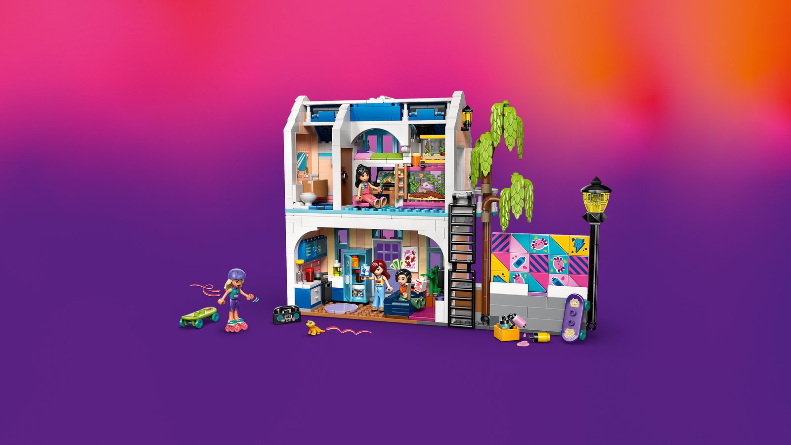 LEGO 42687 LEGO® Friends 42687 - Lianns Familienhaus – Detailansicht 7