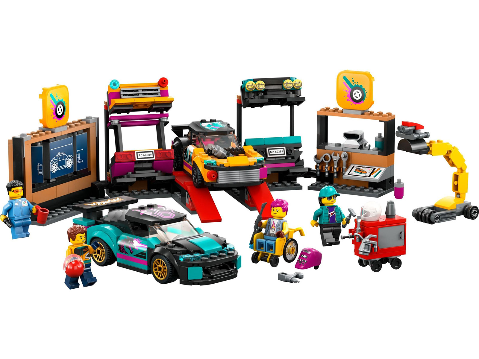 LEGO® City 60389 - Autowerkstatt - Set