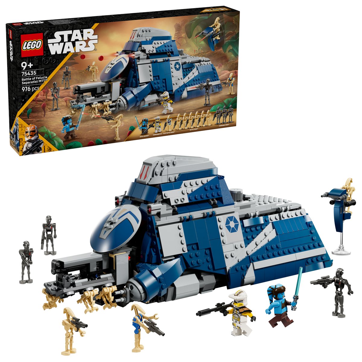 LEGO 75435 LEGO® Star Wars™ 75435 - MTT™ der Separatisten in der Schlacht von Felucia – Box & Produkt