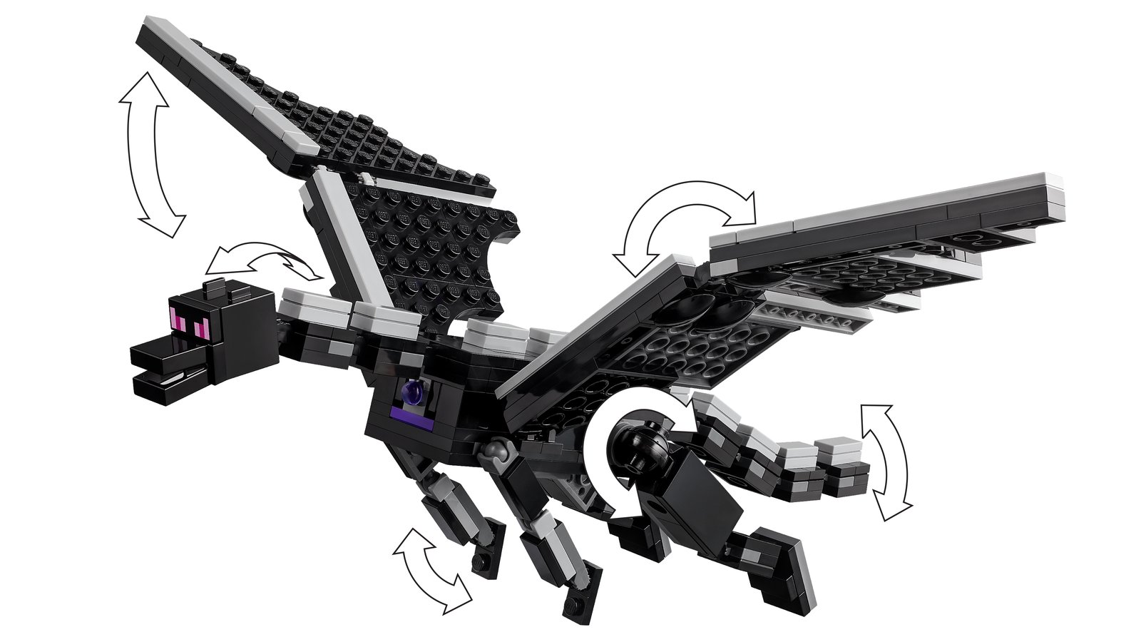 LEGO 21264 LEGO® Minecraft 21264 - Der Enderdrache und das Endschiff – Detailansicht 6