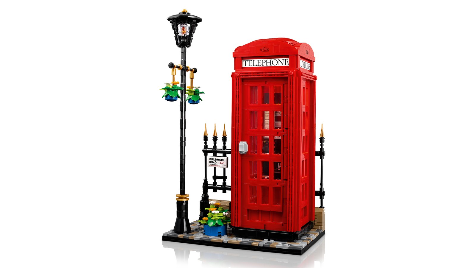 LEGO 21347 LEGO® Ideas 21347 - Rote Londoner Telefonzelle – Detailansicht 3