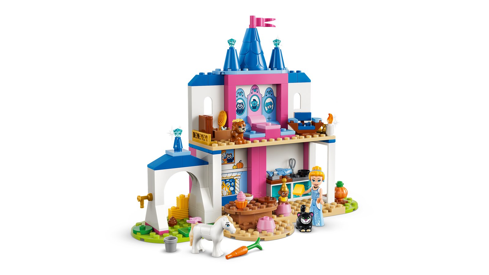 LEGO 43283 LEGO® ǀ Disney Princess 43283 - Cinderellas Tierpalast – Primäres Produktbild