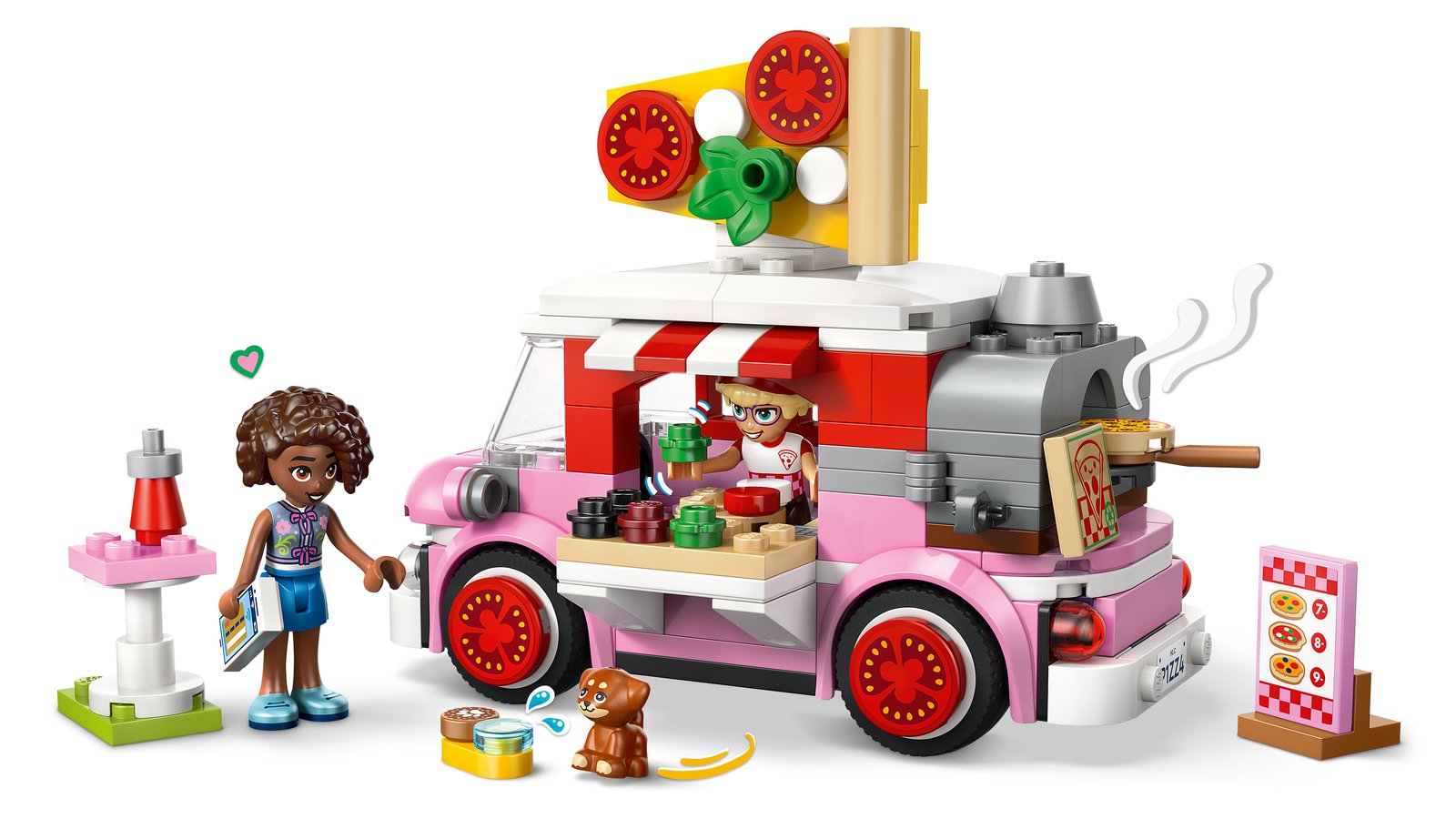 LEGO 42694 LEGO® Friends 42694 - Pizzawagen – Detailansicht 3