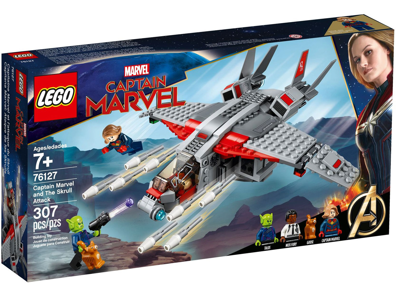 LEGO® Marvel 76127 - Captain Marvel und die Skrull-Attacke LEGO® Marvel 76127 - Captain Marvel und die Skrull-Attacke