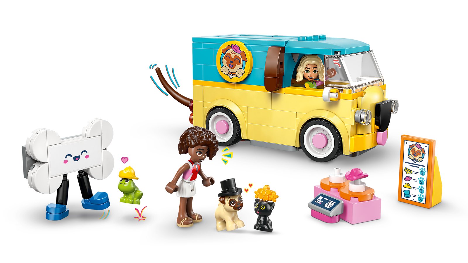 LEGO 42678 LEGO® Friends 42678 - Haustierzubehör-Van – Detailansicht 3