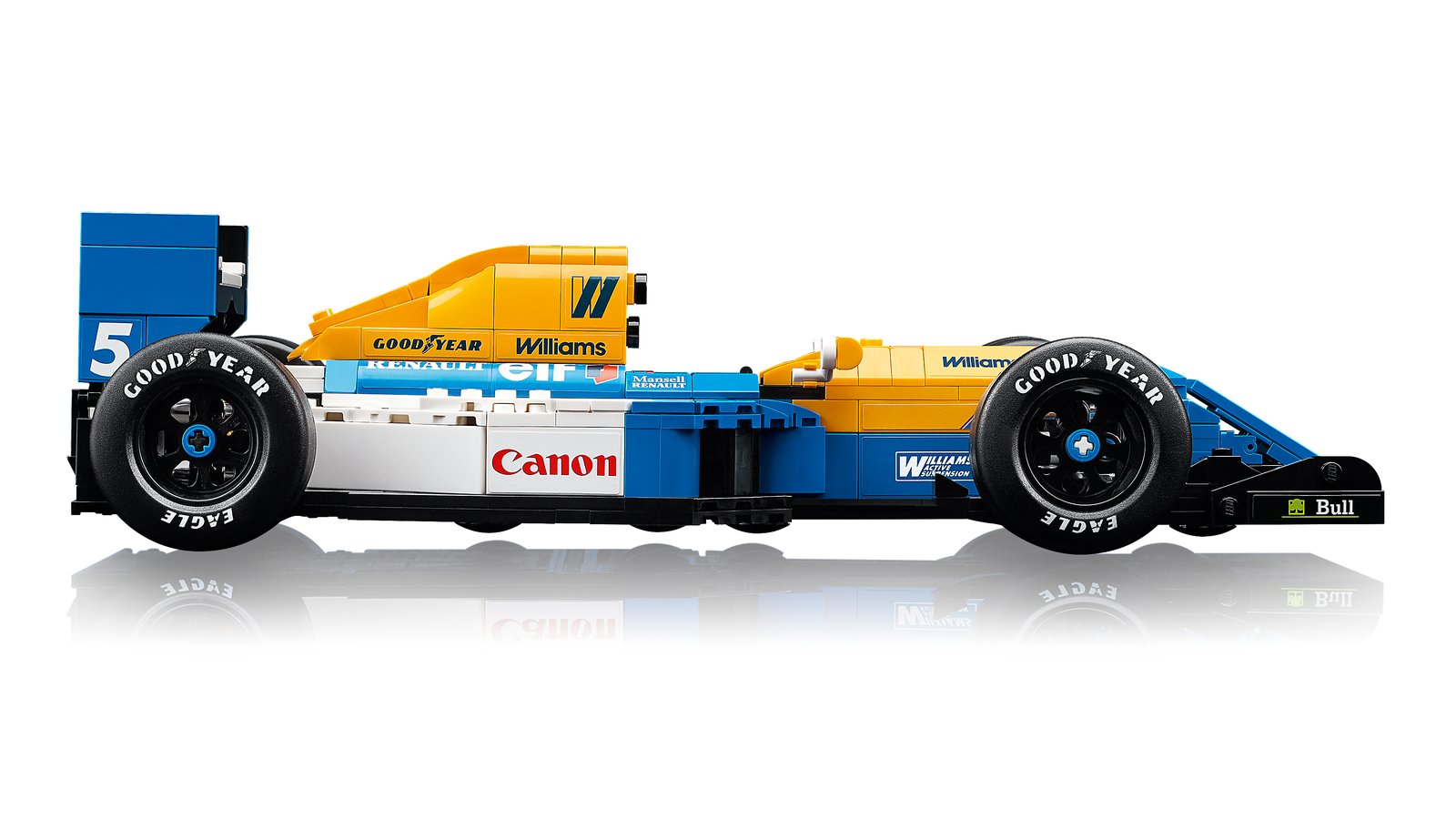 LEGO 10353 LEGO® Icons 10353 - Williams Racing FW14B mit Nigel Mansell – Detailansicht 1