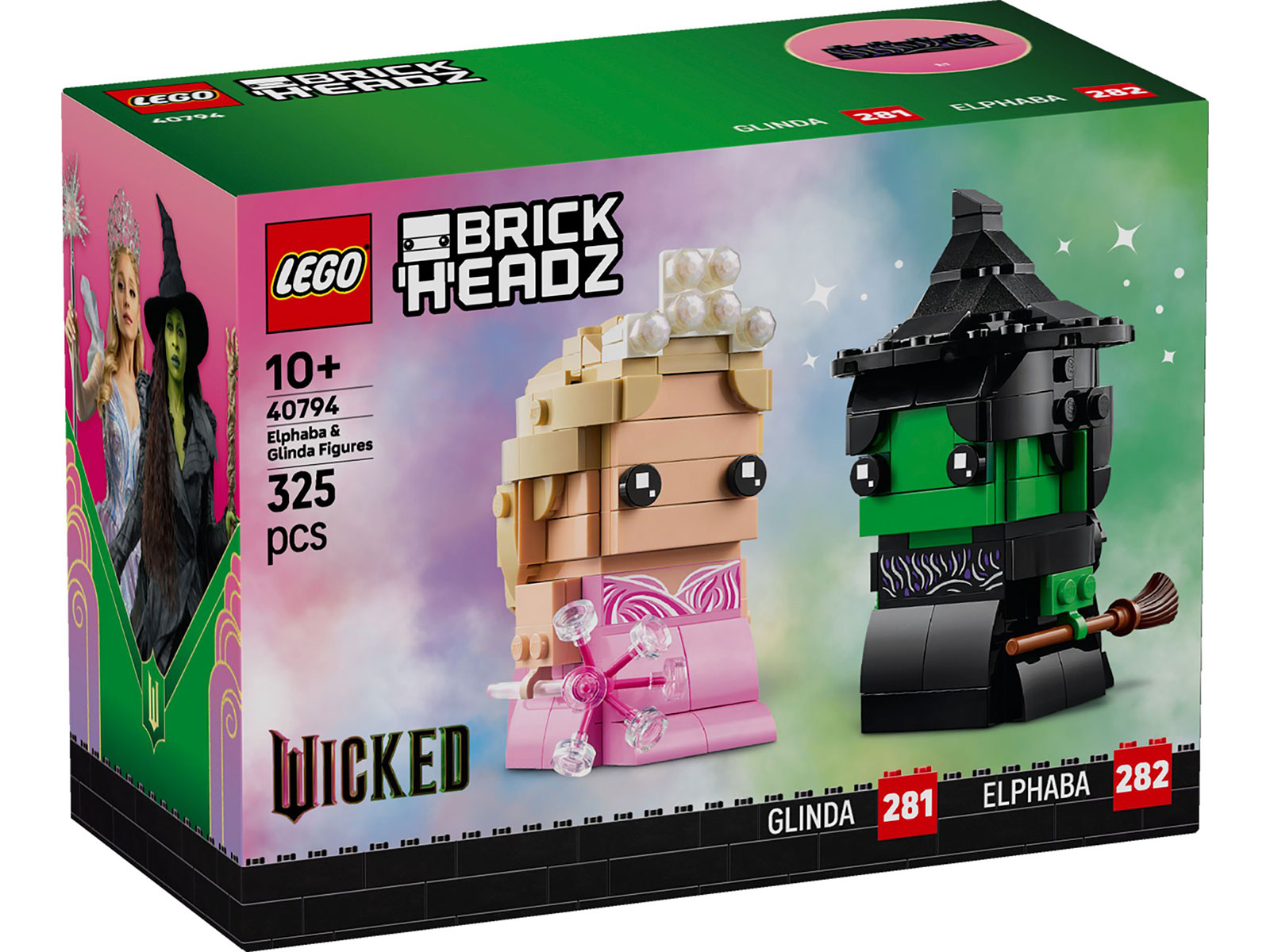 LEGO® BrickHeadz 40794 - Elphaba und Glinda Figuren