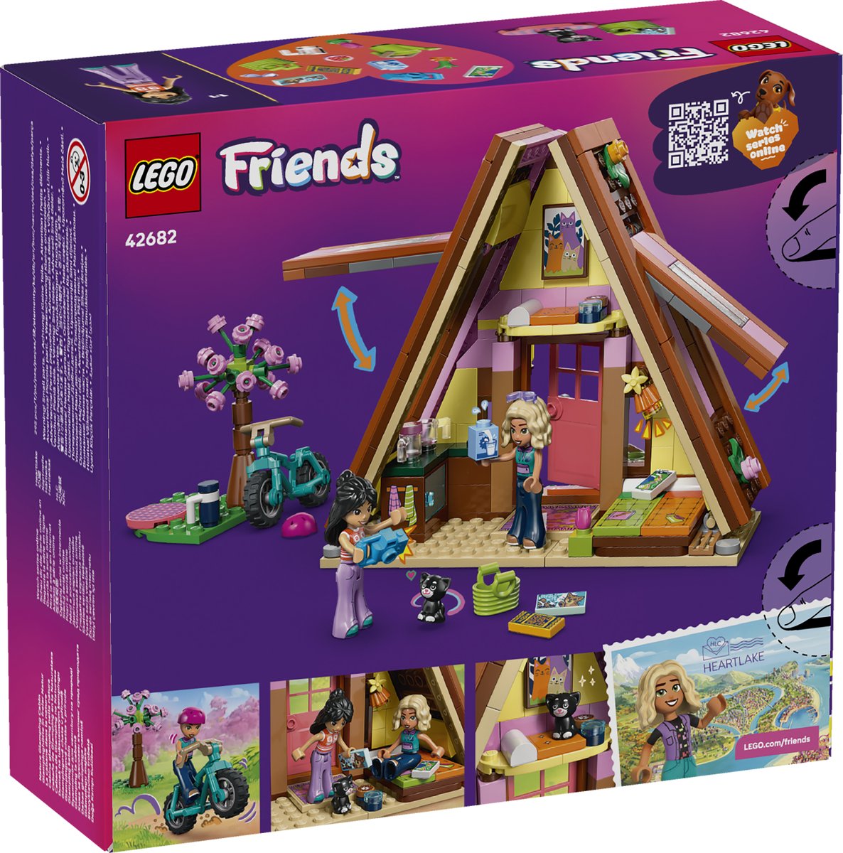 LEGO 42682 LEGO® Friends – 42682 - Glampinghütte in freier Natur – Verpackung hinten