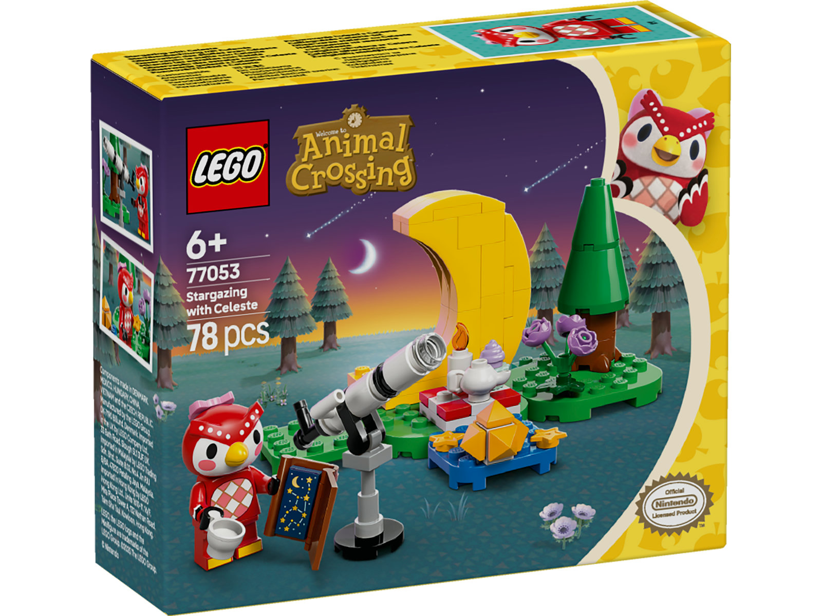 LEGO® Animal Crossing 77053 - Sternbeobachtung mit Eufemia