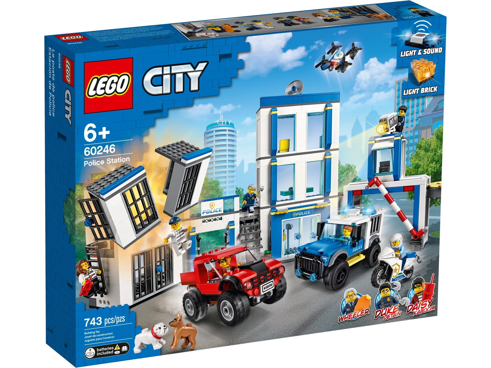 LEGO® City 60246 - Polizeistation - Box Front
