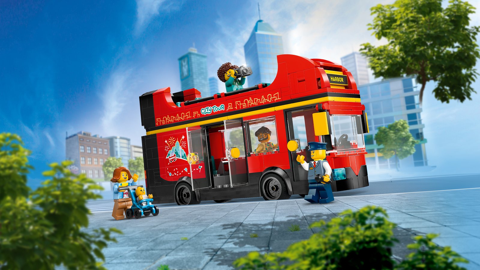 LEGO 60407 LEGO® City 60407 - Doppeldeckerbus – Primaeres Produktbild