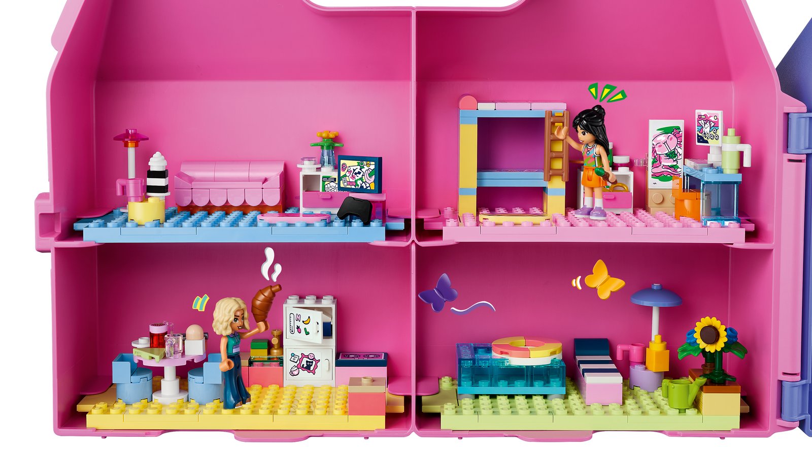 LEGO 42697 LEGO® Friends 42697 - Kreativer Puppenhauskoffer – Primäres Produktbild