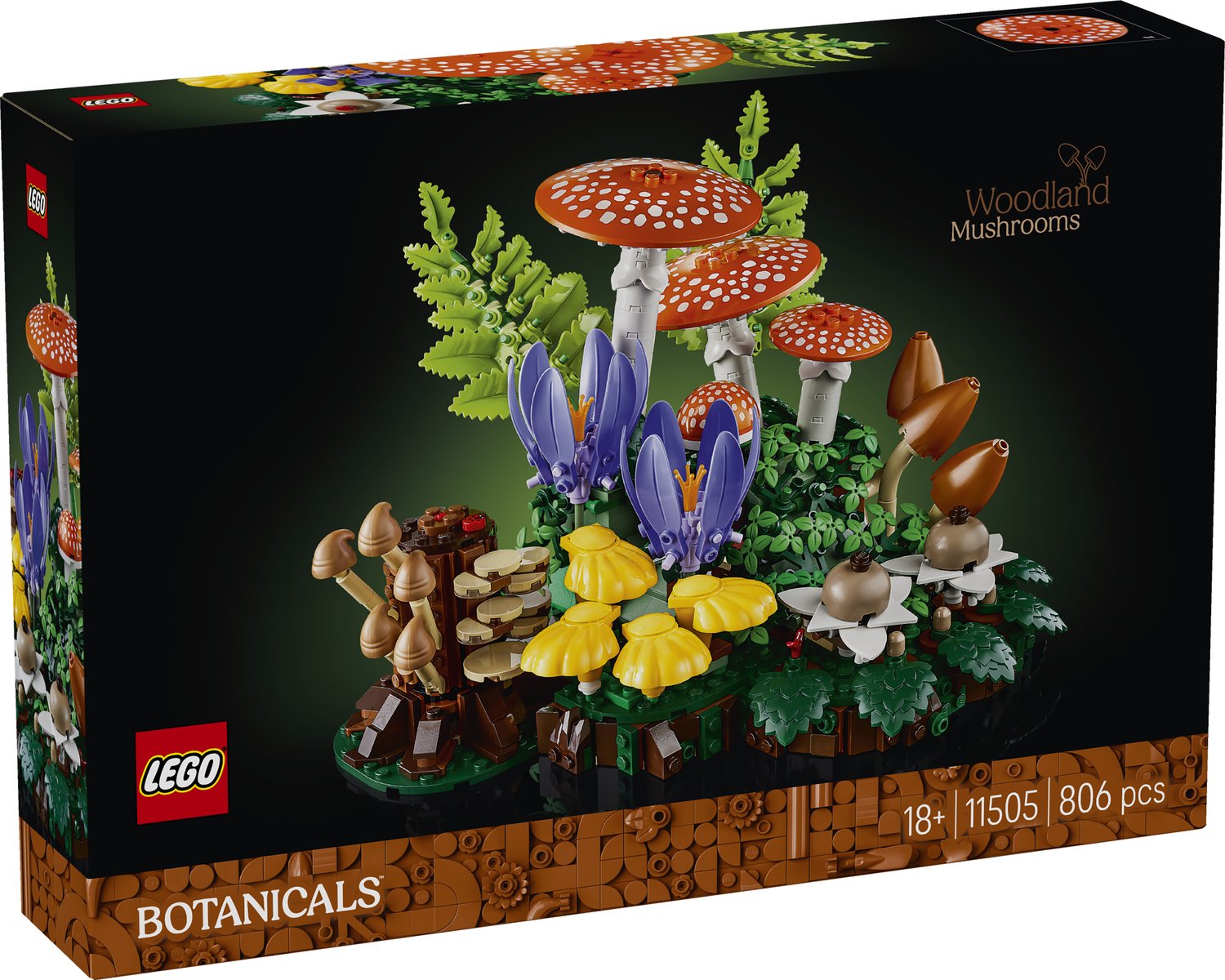 LEGO 11505 LEGO® Botanicals 11505 - Waldpilze – Verpackung vorne