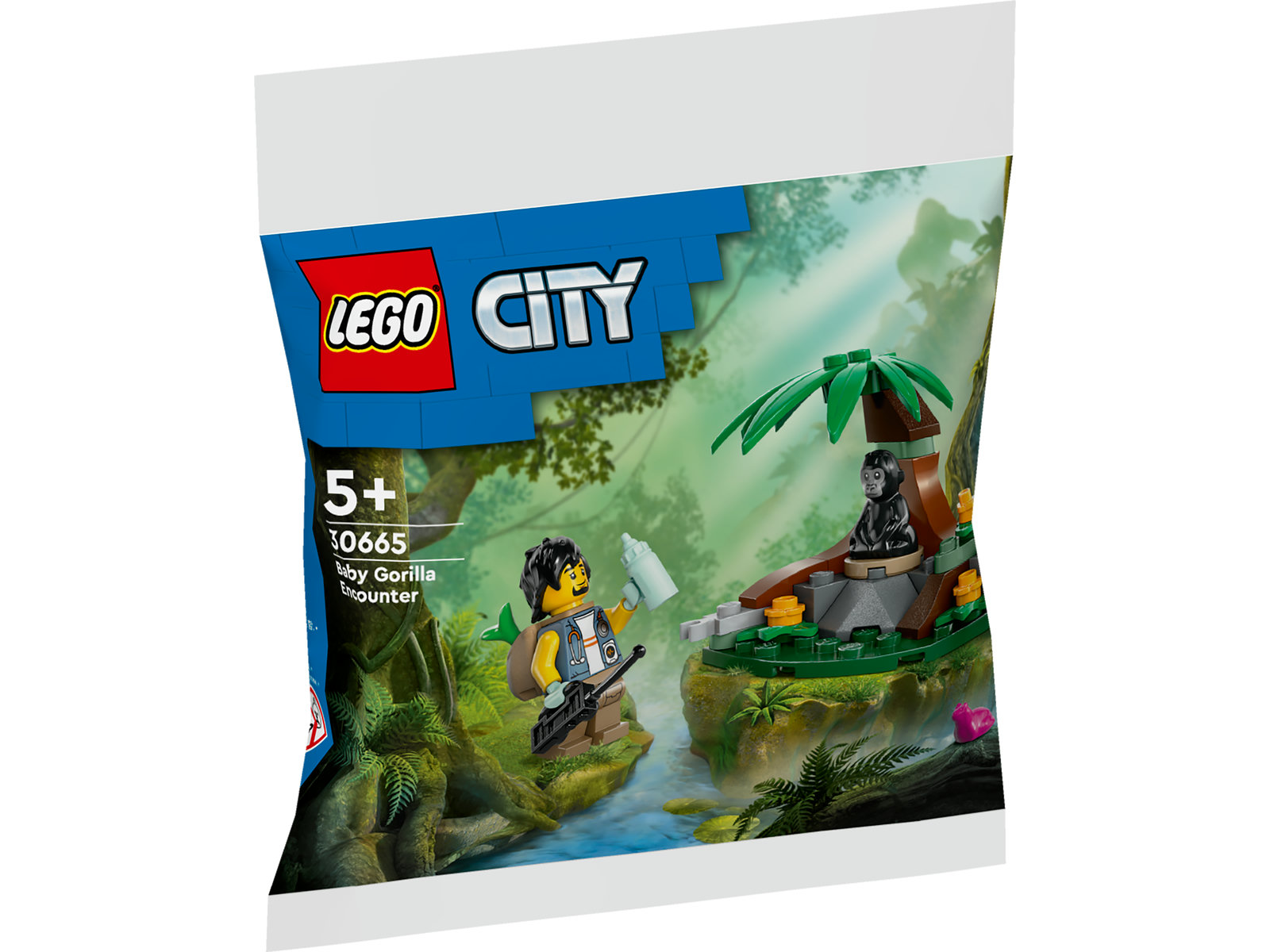 LEGO® City 30665 - Dschungelforscher mit Baby-Gorilla