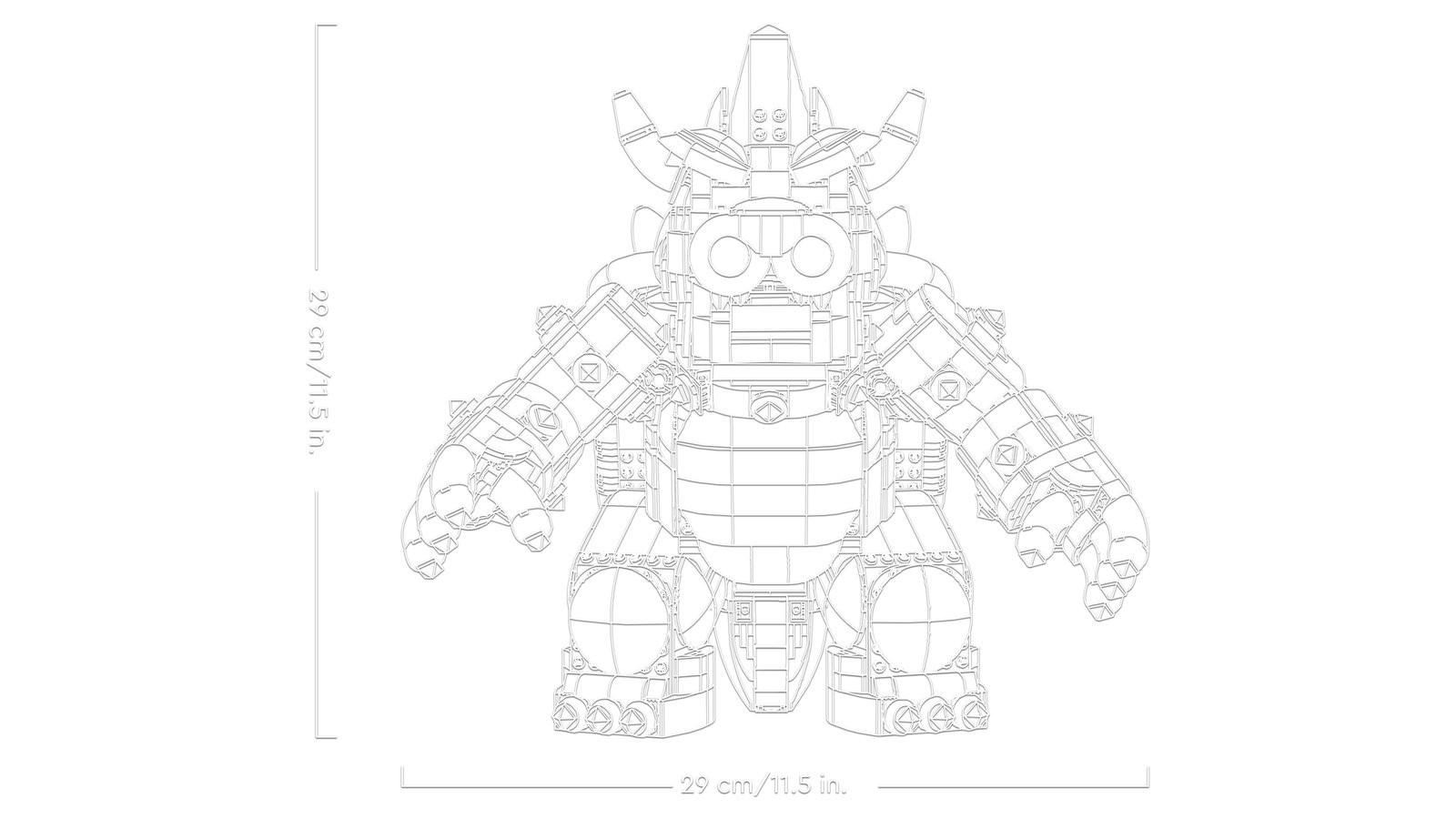 LEGO 71411 LEGO® Super Mario™ 71411 - Der mächtige Bowser – Detailansicht 4